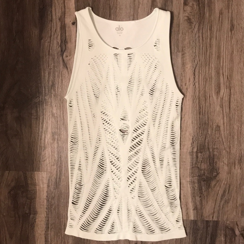 Alo Yoga Vixen Fitted Muscle Tank